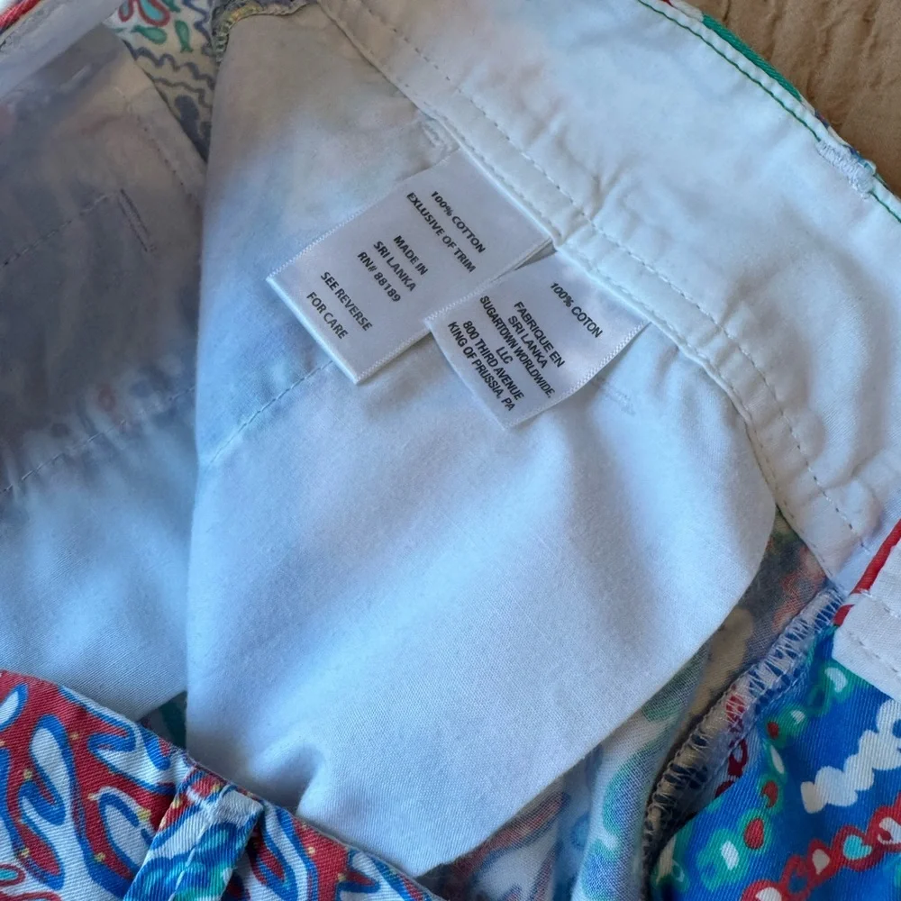 Lilly Pulitzer Callahan 5” Patterned Shorts Size 4 - Picture 4 of 7